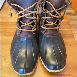Sperry saltwater duck boots